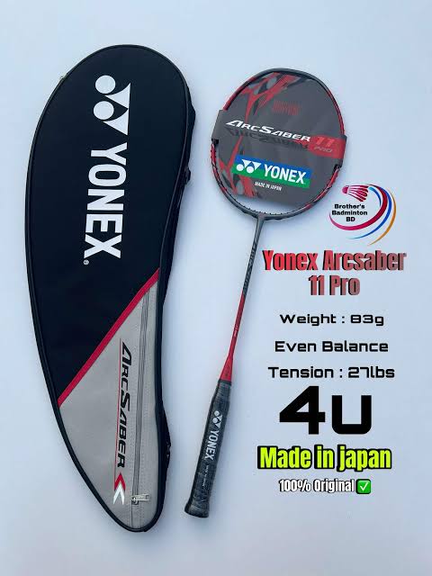 YONEX Arcsaber 11 Pro Badminton RacquetYONEX Arcsaber 11 Pro Badminton Racquet