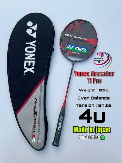 YONEX Arcsaber 11 Pro Badminton RacquetYONEX Arcsaber 11 Pro Badminton Racquet