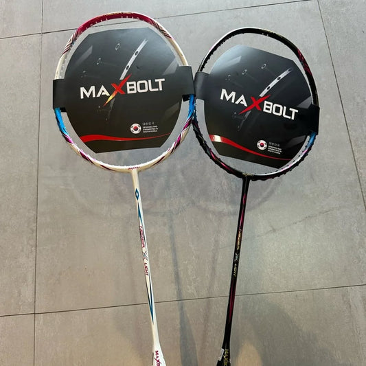 MAXBOLT NEZER X LIGHT BADMINTON RACKET 65 GRAMS.