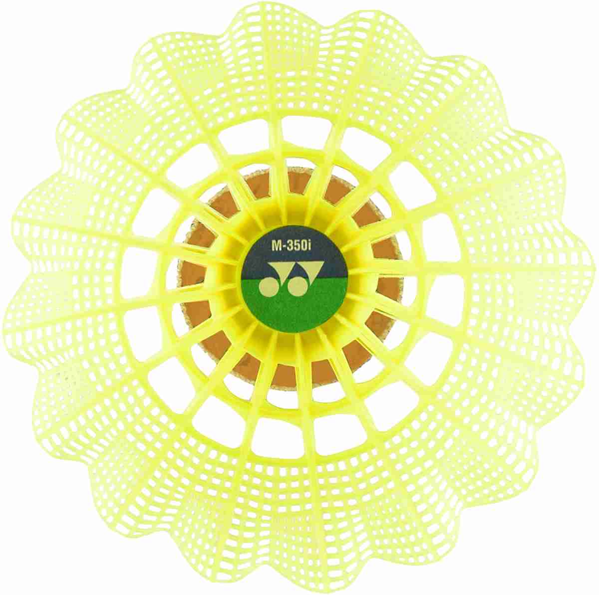 Yonex Mavis 350i nylon shuttlecock yellow slow 6 pcs in the box