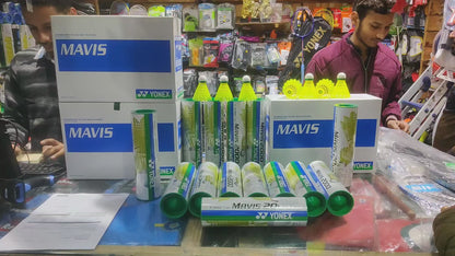 Yonex Mavis 2000 Nylon Suttlecock - Yellow (Pack of 6)