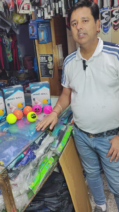 Flash wind ball cricket ball