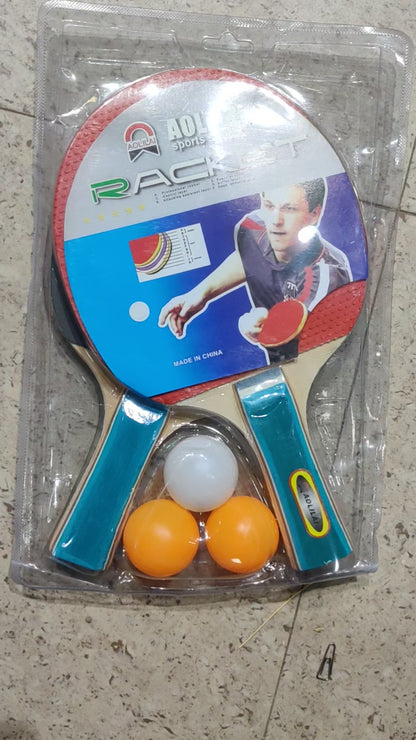 Table tennis set for beginners.