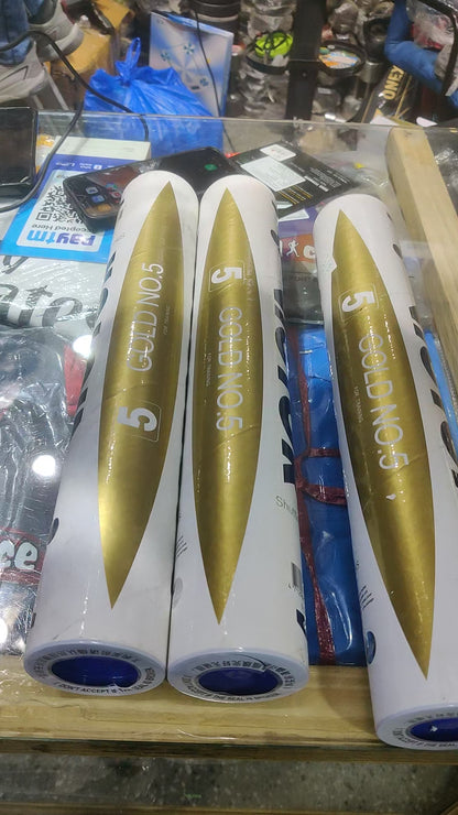 VICTOR Gold No 5 Feather Badminton Duck Feather Shuttlecock (Speed 77)