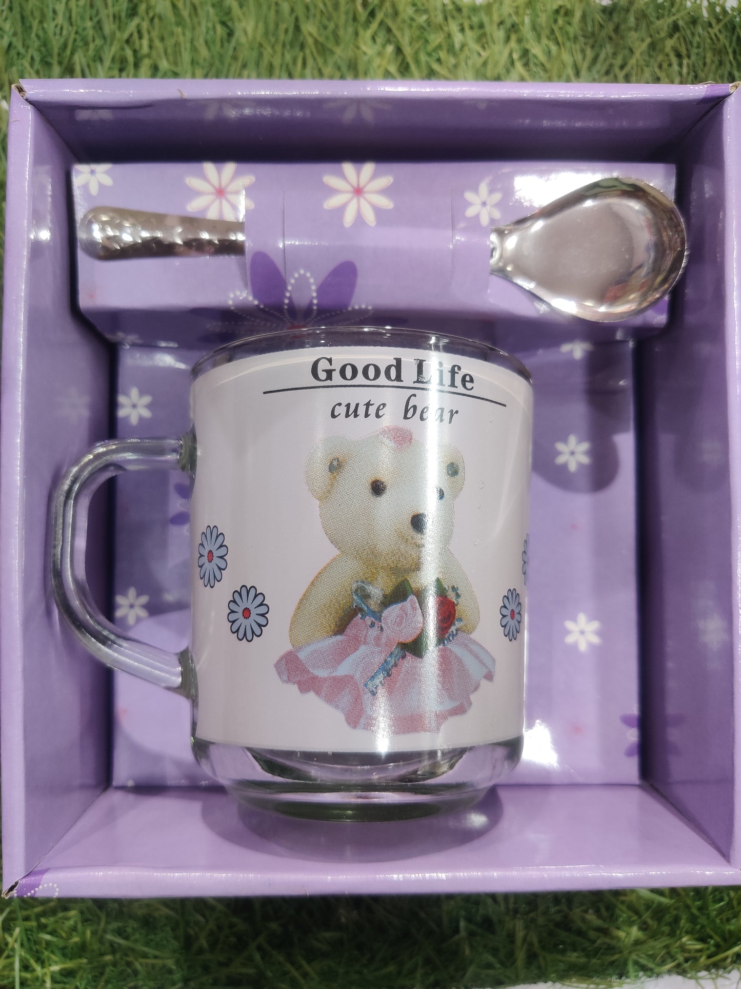 Good life glass mug