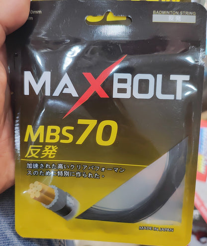 Maxbolt string mbs70 badminton racket string
