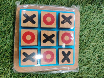 Wooden Tic Tac Toe,for 6+ Years