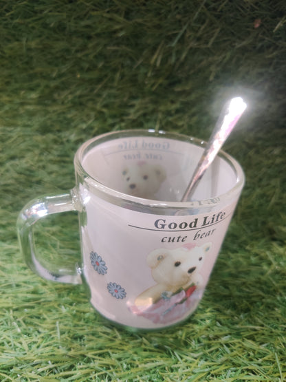 Good life glass mug