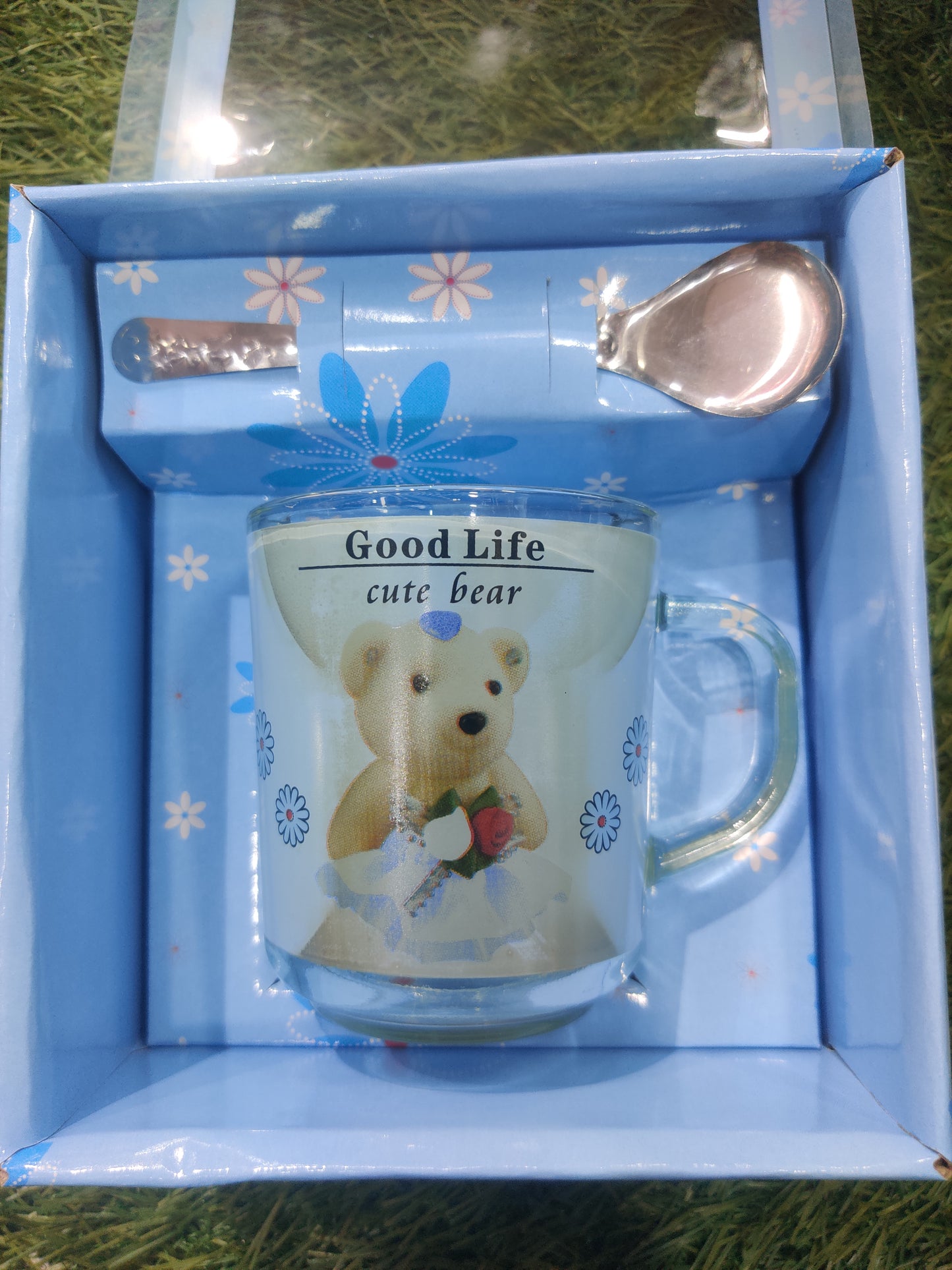 Good life glass mug