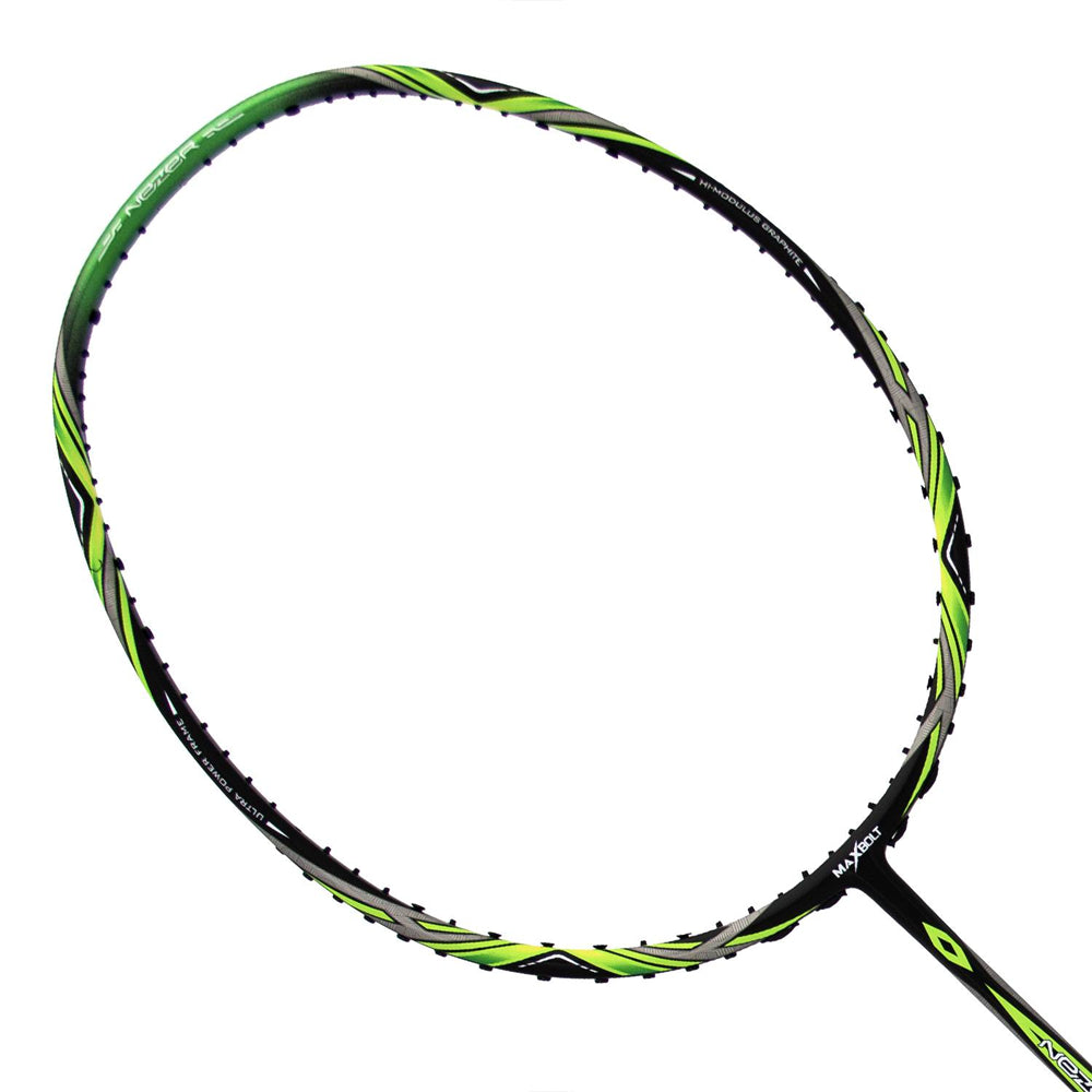 MAXBOLT NEXET X 19 BADMINTON RACKET 65 GRAMS.