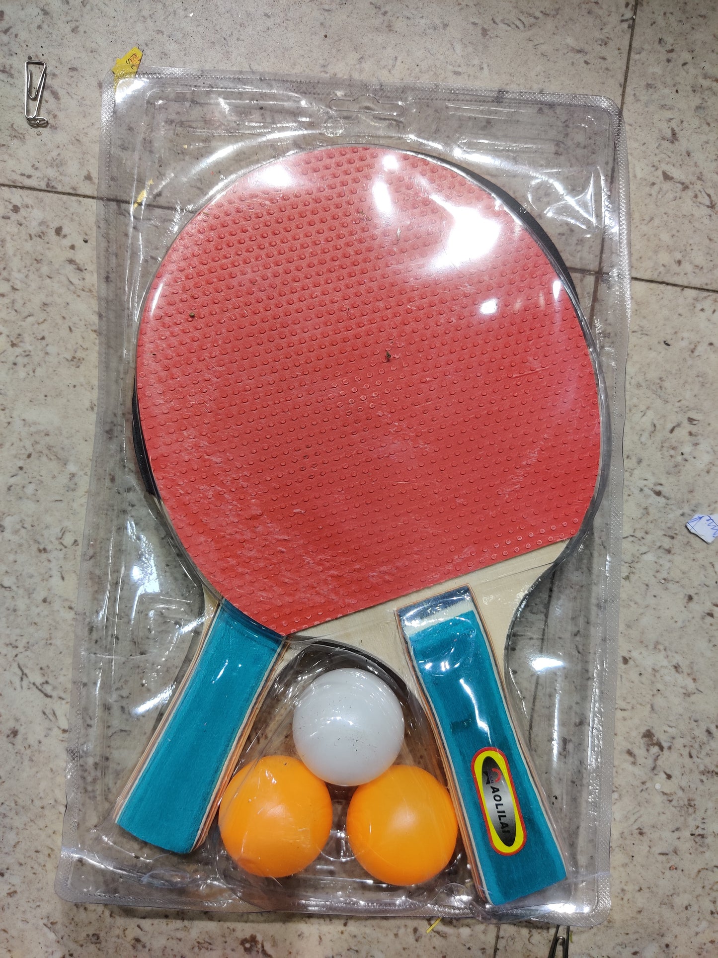 Table tennis set for beginners.