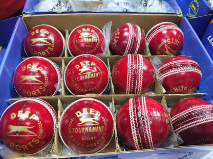 Deep tournament leather ball