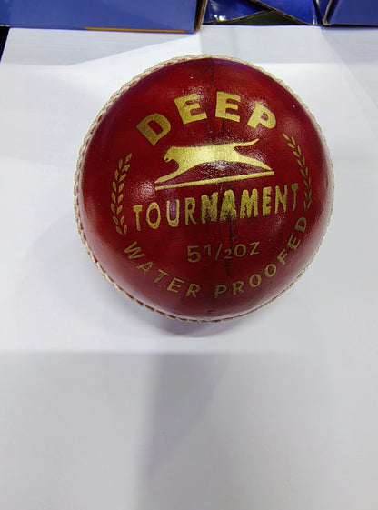 Deep tournament leather ball