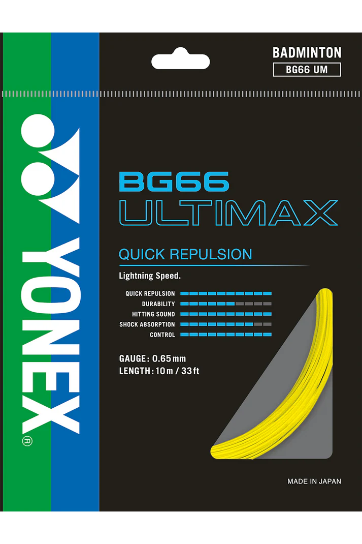 YONEX BG 66 Ultimax Badminton String