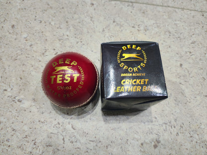 Test leather ball Cricket ball