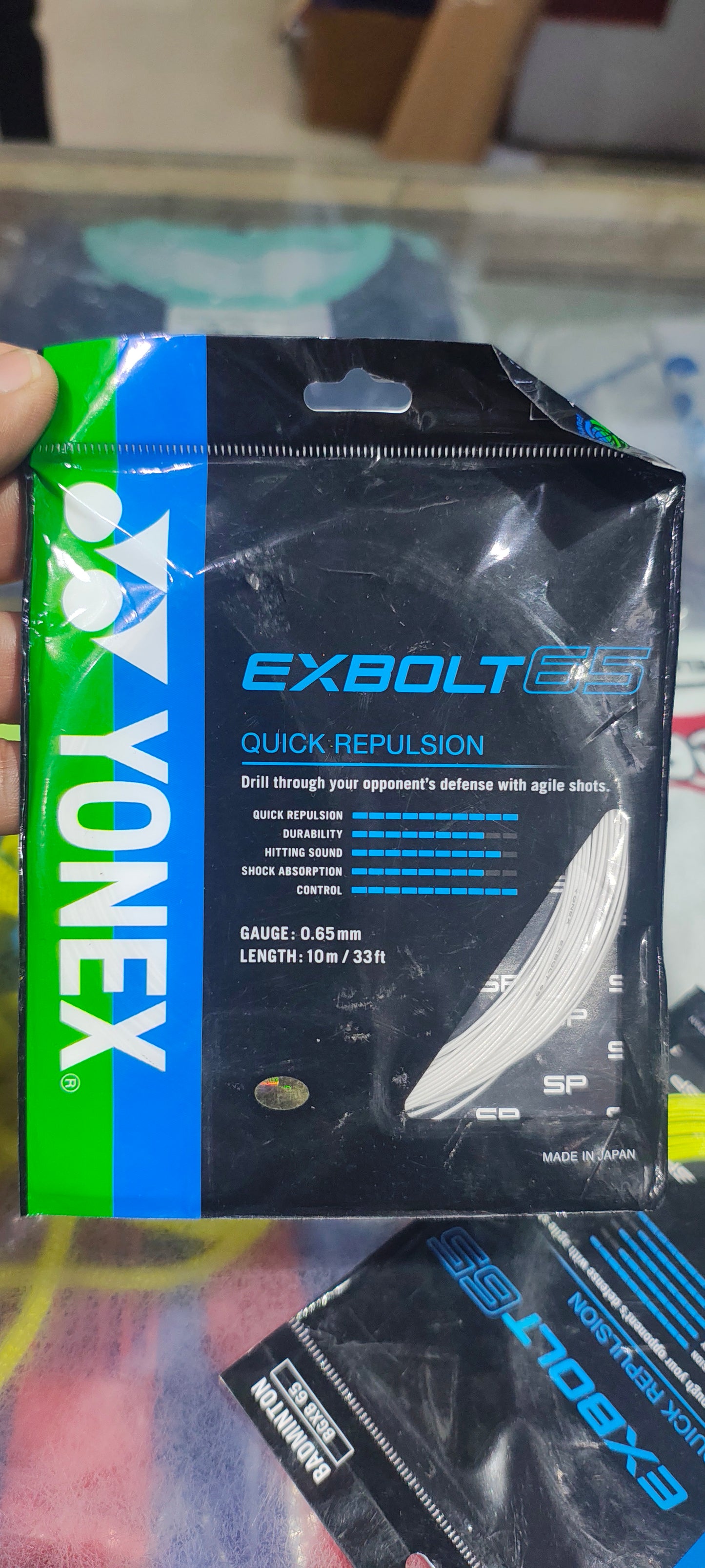 YONEX EXBOLT 65 Badminton String