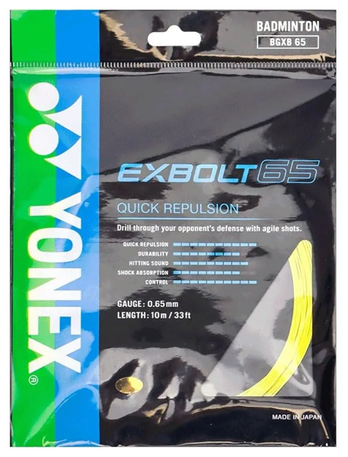 YONEX EXBOLT 65 Badminton String