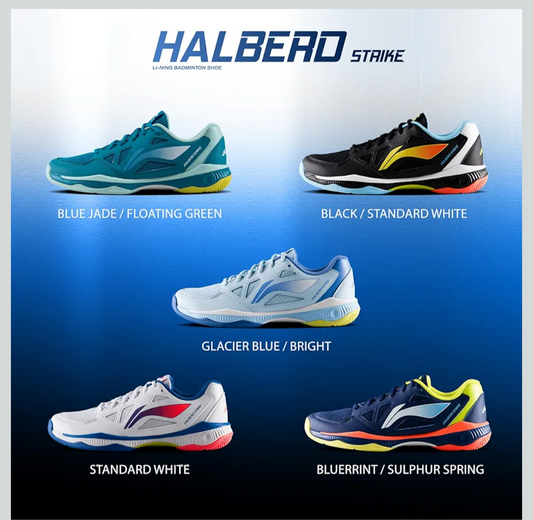 Li-Ning

4.2 out of 5 stars

Li-Ning Halberd Strike Non Marking Badminton Shoes | All Indoor Sports | Lightweight, Breathable & Durable