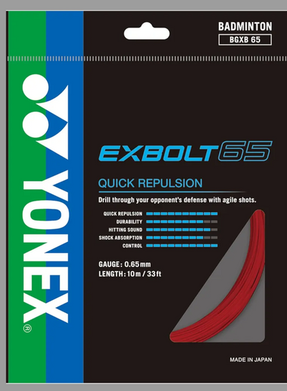 YONEX EXBOLT 65 Badminton String