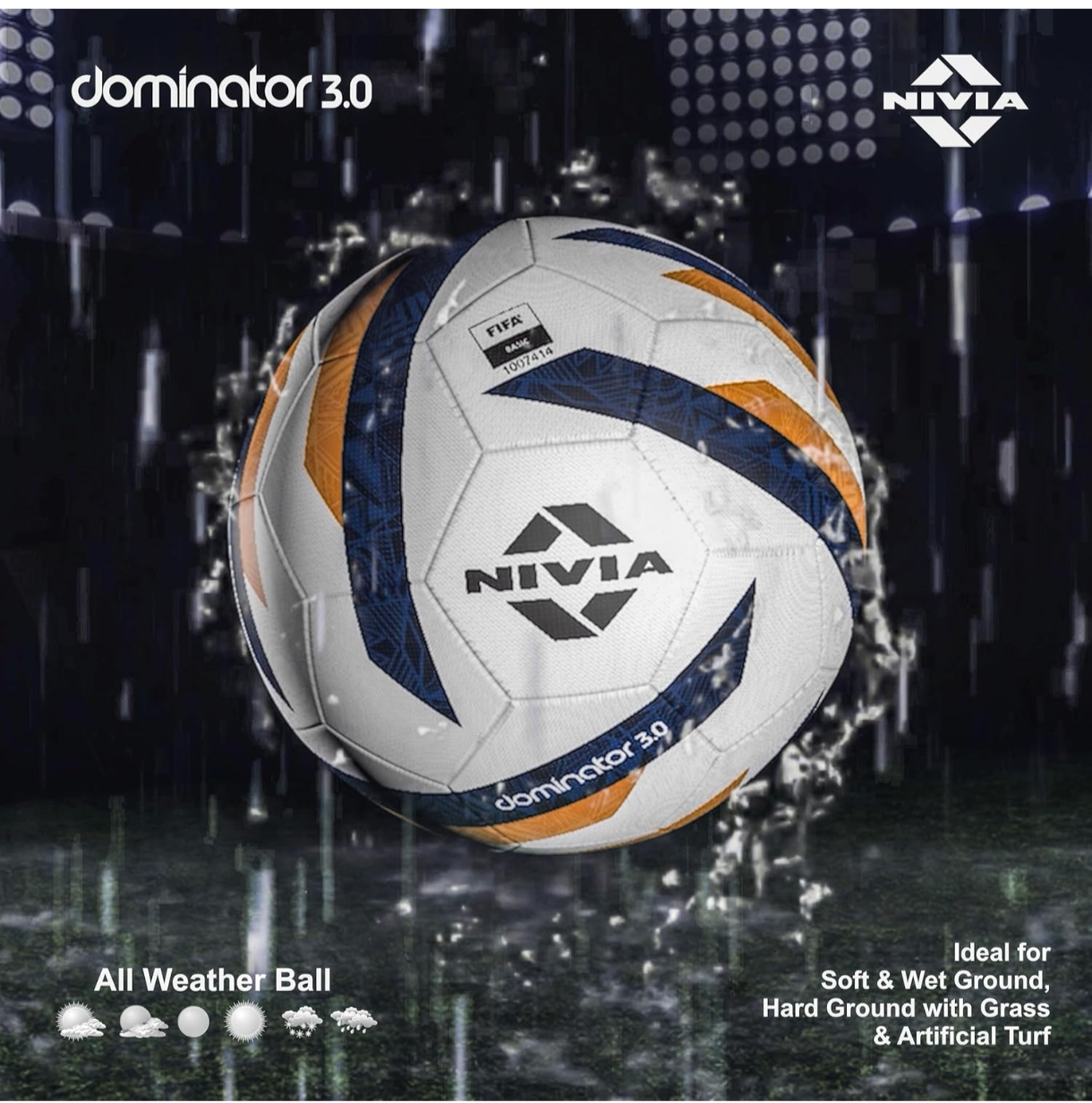 Nivia dominator 3.0 football size 5
