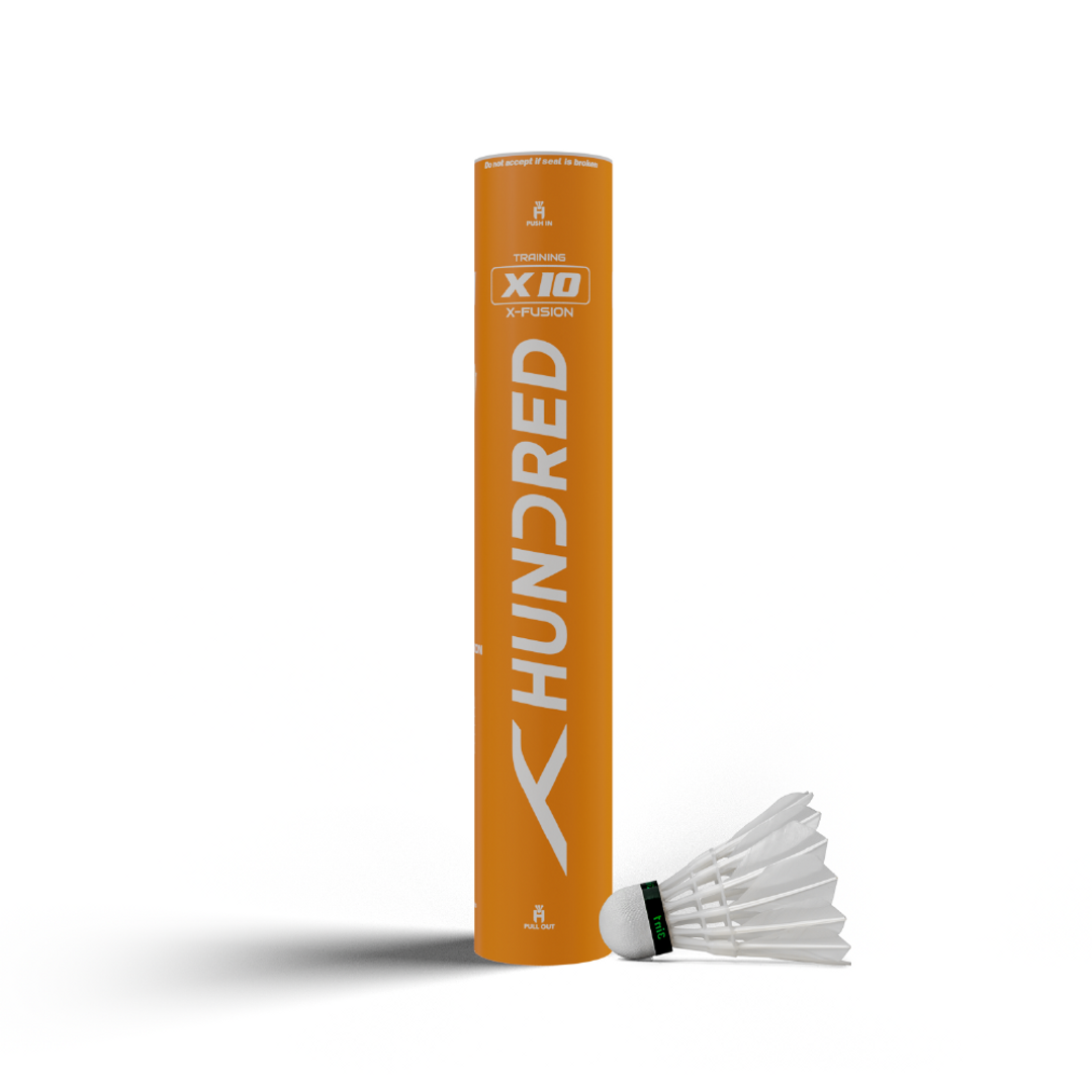 Hundred X-Fusion X10 Shuttlecock
₹990.00
₹1,590.00
(38% OFF)
speed
Speed 76