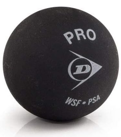 Dunlop 700108A  Squash Ball, Size Standard (Black)