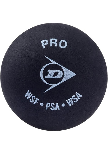Dunlop 700108A  Squash Ball, Size Standard (Black)