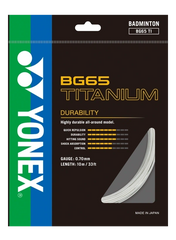 YONEX BG 65 Titanium Badminton String