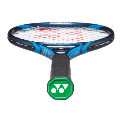 YONEX Smash Team Tennis Racquet (Strung, 290g, Deep Blue) and white silver