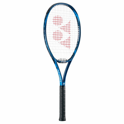 YONEX Smash Team Tennis Racquet (Strung, 290g, Deep Blue) and white silver
