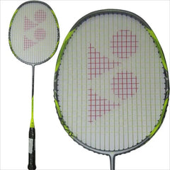 YONEX Arcsaber 7 Play Strung Graphite Badminton Racquet with Full Cover (Grey/Yellow)