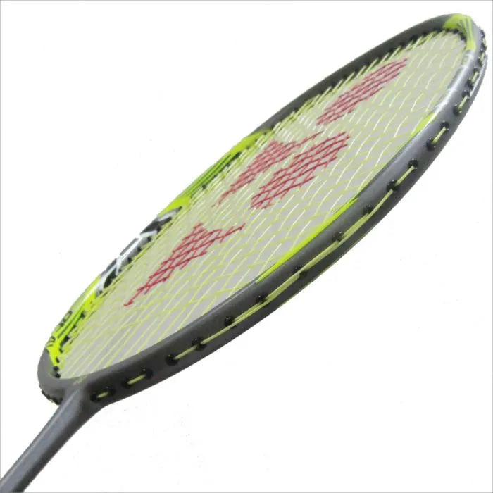 YONEX Arcsaber 7 Play Strung Graphite Badminton Racquet with Full Cover (Grey/Yellow)