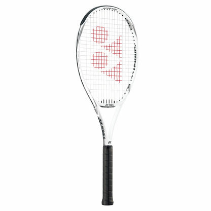 YONEX Smash Team Tennis Racquet (Strung, 290g, Deep Blue) and white silver